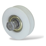 Roldana Nylon 2 Polegadas Cabo De Aço Rolamento Parafuso 5cm