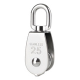 Roldana Polia Moitão Destorcedor Inox 304 Náutico M25