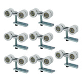 Roldana Stanley Dupla 28mm Concava Com Rolamento 8pçs 4pares