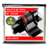 Rolete Tinta Bicolor P/ Calculadora Sharp El 1750v 1801v 6un