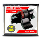 Rolete Tinta Bicolor P/ Calculadora Sharp El 1801v 10 Unidades