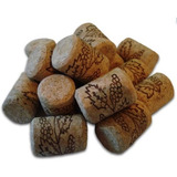 Rolha De Vinho 32x24 Desenhada Cilindrica 100 Unids