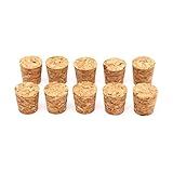 Rolhas De Cortiça Para Garrafa De Vinho 10 Peças Rolhas De Cortiça Cônicas De Madeira Rolhas Sortidas Para Artesanato De Garrafa De Cerveja E Vinho 6 Tamanhos 5 