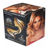 Rolinho Papel Aluminio Mechas 12cmx200 Metros 14 Micras