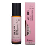 Roll on Blend De Óleos Essenciais Mulher 10ml Via Aroma