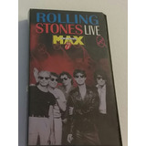 Rolling Stones -fita Vhs Live At The Max -raríssima !!