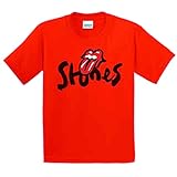 Rolling Stones Camiseta Masculina Com Logotipo