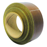 Rolo 10 Mts Fita Teflon Marrom Adesivo Seladora 5cm Largura