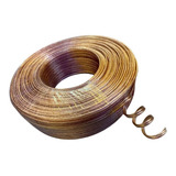 Rolo 100 Mt Fio Paralelo Bicolor 2x0 75 Mm Automotivo