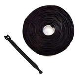 Rolo 112 Peças 20cm Velcro Original Organizador Para Cabos