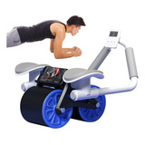 Rolo Abdominal Roda De Exercicio Com Apoio Carrinho Treino