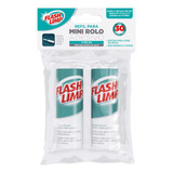 Rolo Adesivo Mini Rolinho Tira Pelos Flash Limp C 2 Refíl