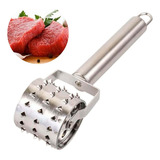 Rolo Amaciador Preparador Manual Para Carne Inox Grill pizza
