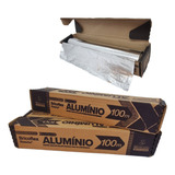 Rolo Bobina Papel Aluminio 30cm X 100 Metros Grande