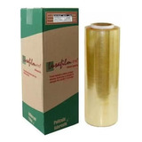Rolo Bobina Plastico Filme Pvc Stretch 38 Cm X 500 Metros