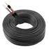 Rolo Cabo Coaxial Cftv Flexível 4mm Bipolar 90% Malha 100m 