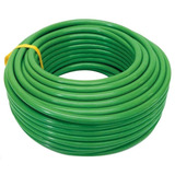 Rolo De 20 Metros Mangueira Pneumática Tubo Pu 12mm Verde
