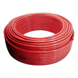 Rolo De 20 Metros Mangueira Pneumática Tubo Pu 4mm Vermelho
