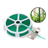 Rolo De Arame Plastificado Verde Western De 30m C Cortador