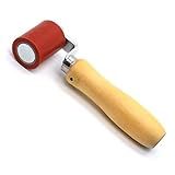 Rolo De Costura De Silicone Profissional Resistente De 45 Mm De 45 Mm Para PVC TPO EPDM Para Telhado De Vinil Decking Membrana E Banner De Solda De Lona Rolo De Mão De Silicone Para Isolamento De Som Automotivo