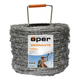 Rolo De Farpado Cerca Arame Galvanizado C 500 Metros Oper