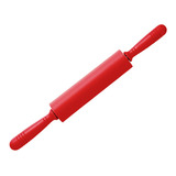 Rolo De Massa De Silicone Cor Vermelho