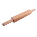 Rolo De Massa Madeira Cabo Giratório 43Cm Macarrão Pizza Pastel Pão Marca SNEL 