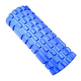 Rolo De Massagem Miofascial Foam Roller Fisioterapia Sports Cor Azul marinho