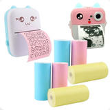 Rolo De Papel Térmico 57 30mm Colorido Mini Impressora 3uni