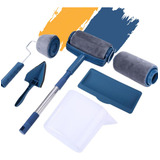 Rolo De Pintar Mágico Pintura Fácil Reservatório Kit 8 Peças