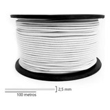 Rolo Elástico Roliço Colombe Branco 2 5mm C 100 Metro