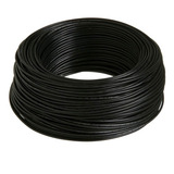 Rolo Fio Cabinho Preto 1 00mm 100 Metros Som Automotivo