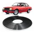 Rolo Friso Cromado Parachoque Chevette Monza Kadett 7 Metros