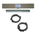 Rolo Fusão + Par Buchas Rolo Fusor Samsung Scx-4623 Scx-4600