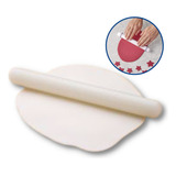 Rolo Maciço Para Massa De Biscuit Pasta Americana 25 Cm