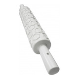 Rolo Marcador Textura Pasta Americana Cor Branco Hexágono