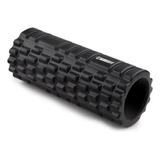 Rolo Massagem Foam Roller Liberação Miofascial Soltura Yoga Cor Preto