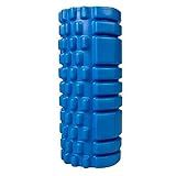 Rolo Massagem Liberação Miofascial Foam Roller Soltura Yoga Pilates   Azul