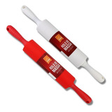 Rolo Para Massa Pizza Pão Macarrão De Silicone Giratório