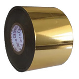 Rolo Pequeno De Foil Dourado Para Foil Quill 2,8cm X 122m
