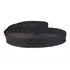 Rolo Vies Preto 30mm 3cm Arremate Roupa Boneon Mochila 100m