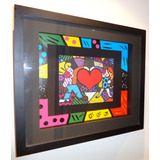 Romero Britto Gravura Heart Kids