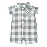 Romper Carters Polo Xadrez