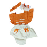 Romper Moana Fantasia Mesversario Body Bebê Infantil Roupa