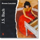 Rosana Lanzelotte J s  Bach Cd Original Raro