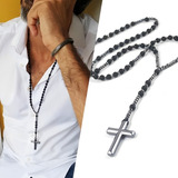 Rosario Masculino Terco Colar