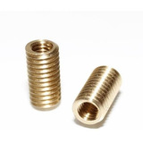 Rosca Postiça Bucha M6 X M10 X 10mm 10 Peças Everest