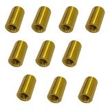 Rosca Postiça Interno M6 X 8mm Bucha Rosqueada Com 10 Peças