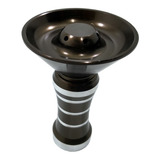 Rosh Aluminio Anodizado Cabeça Narguile Fechado