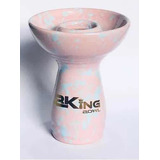 Rosh Narguilé Bking Bowl Porcelana Cerâmica branco rosa azul